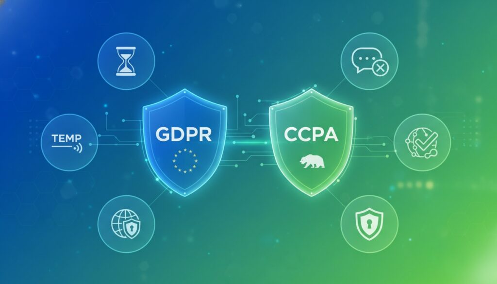 GDPR, CCPA, and Beyond: Staying Compliant with Temporary Messages